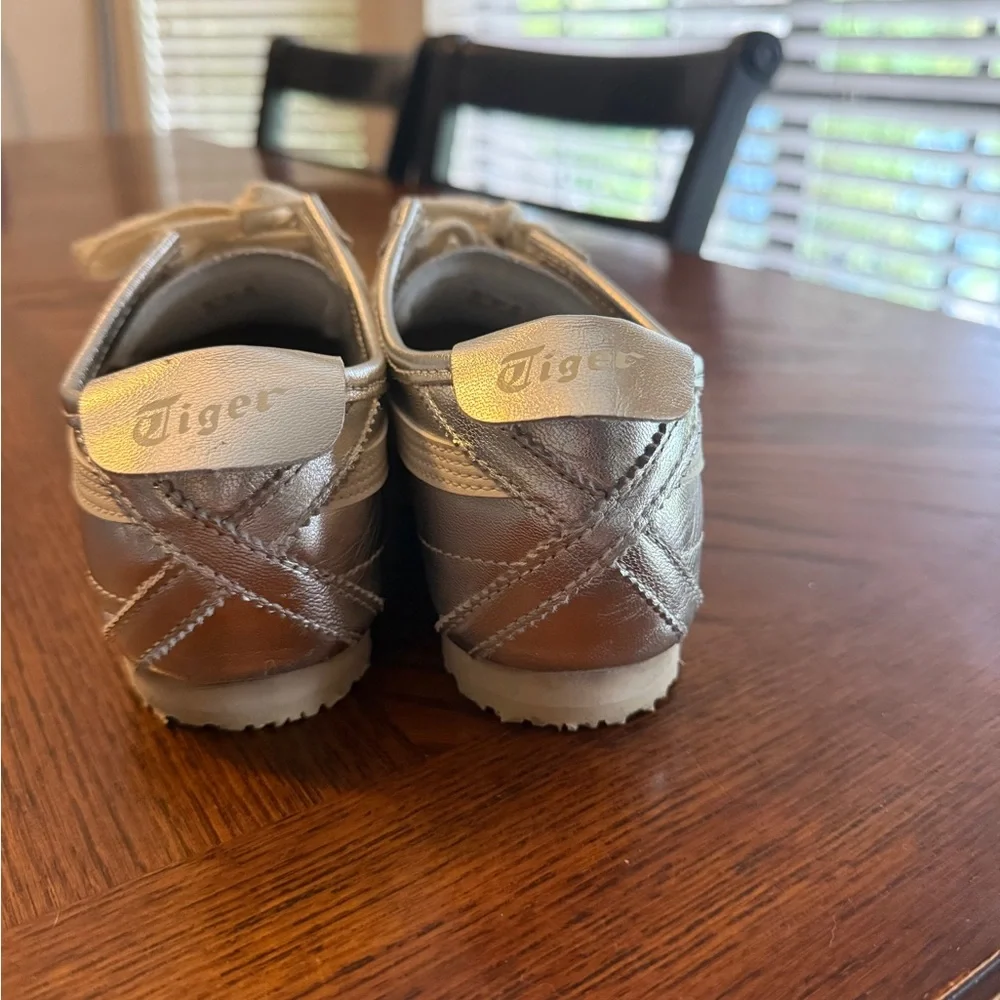 Onitsuka Tiger by Asics Silver Sneakers - Picture 3 of 6